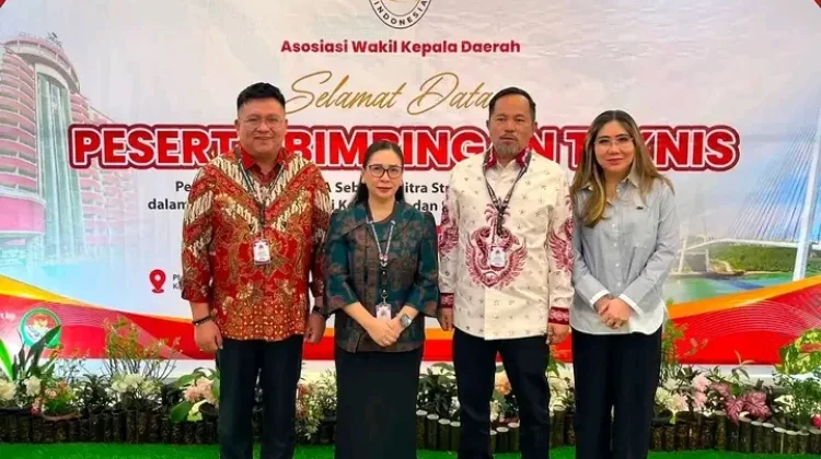 Moment Wabup Minahasa di Bimtek Aswakada 2026