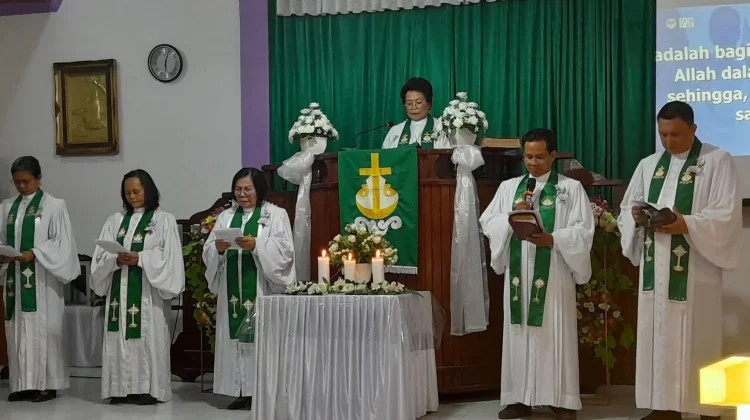 Ibadah Syukur HUT ke 14 GMIM Wilayah Likupang III