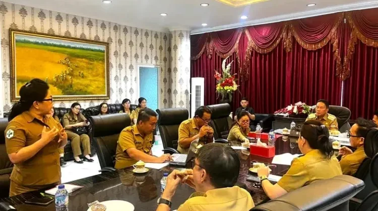 Moment Rakor Kepala Puskesmas Minsel 2026