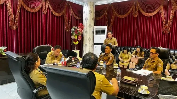 Moment Rakor Kepala Puskesmas Minsel 2026