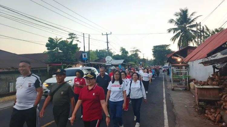 Pembukaan HUT RI Ke-81 Kecamatan Tombariri Meriah