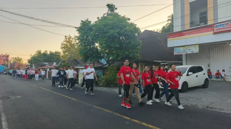 Pembukaan HUT RI Ke-81 Kecamatan Tombariri Meriah