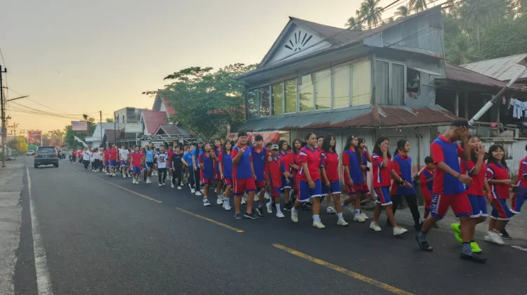 Pembukaan HUT RI Ke-81 Kecamatan Tombariri Meriah