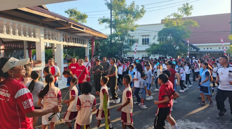 Pembukaan HUT RI Ke-81 Kecamatan Tombariri Meriah