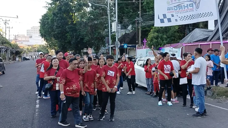 Moment Jalan Kebersamaan 46 Kolom Jemaat GMIM Paulus TWM Manado