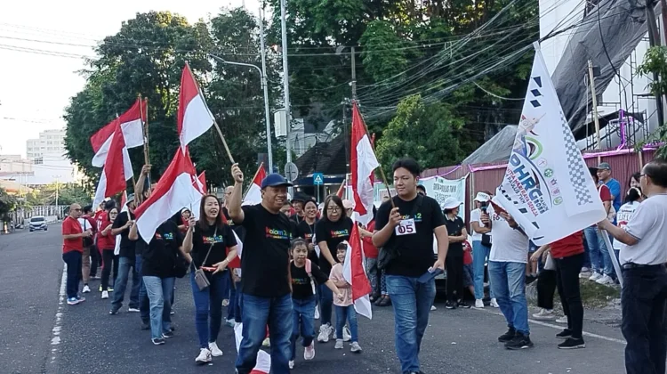 Moment Jalan Kebersamaan 46 Kolom Jemaat GMIM Paulus TWM Manado