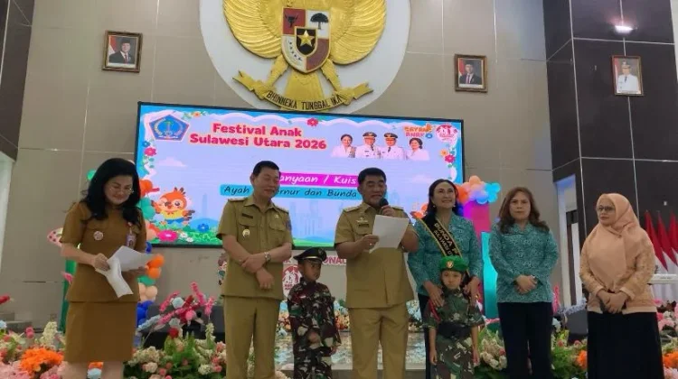 Semarak Festival Anak Sulawesi Utara 2026 dalam Rangkaian Peringatan HAN ke- 42