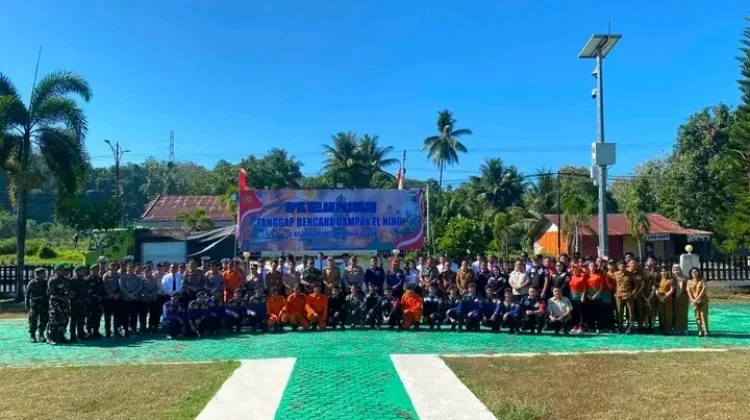 Moment Apel Siaga Dampak Kemarau di Minsel