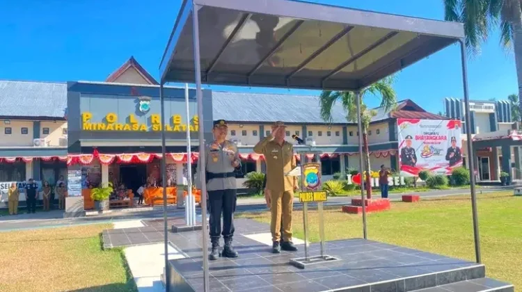 Moment Apel Siaga Dampak Kemarau di Minsel
