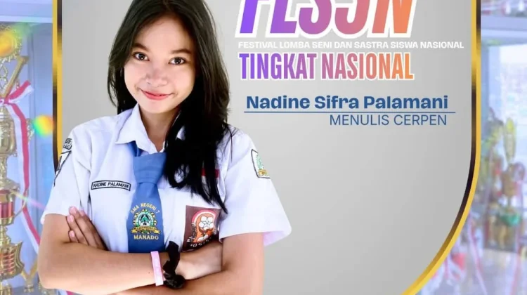 Moment SMAN 7 Manado Juara Umum FLS3N Sulut 2026