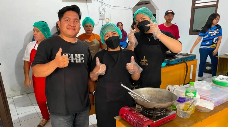 Lomba Masak Nasgor Antar Jaga Wanua Klabat