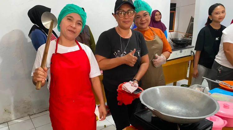 Lomba Masak Nasgor Antar Jaga Wanua Klabat