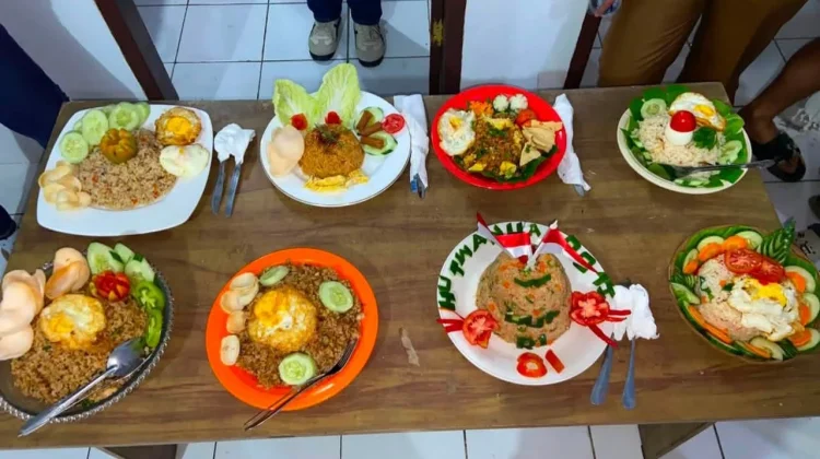 Lomba Masak Nasgor Antar Jaga Wanua Klabat