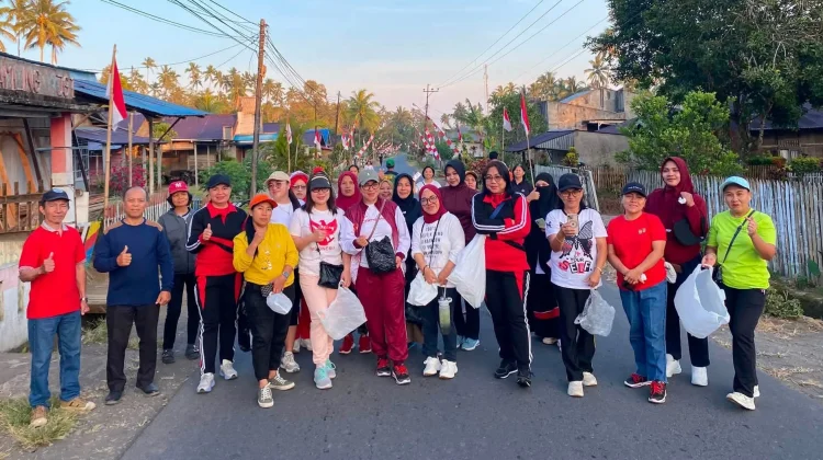 Ragam Kegiatan Warnai HUT RI ke 81 di Desa Klabat