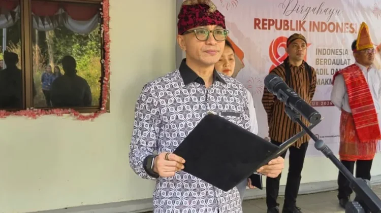 KPU Minut Gelar Upacara Peringati HUT RI ke 81