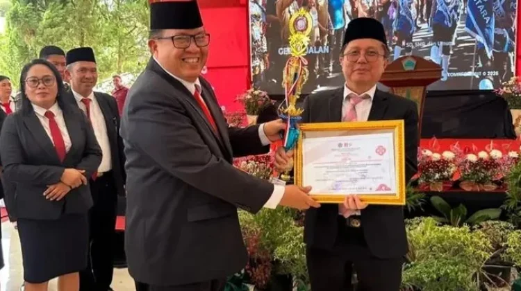 Piagam dan Penghargaan Warnai HUT RI ke 81 Tingkat Kabupaten Minahasa Utara