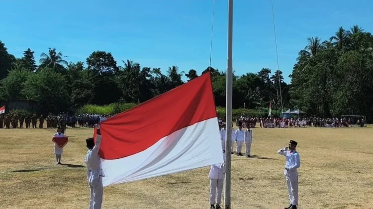 Semarak Upacara HUT RI ke 81 Tahun Kecamatan Kauditan