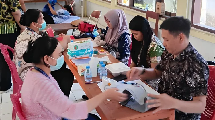 UTD PMI Minut Intens Gelar Aksi Kemanusiaan Donor Darah