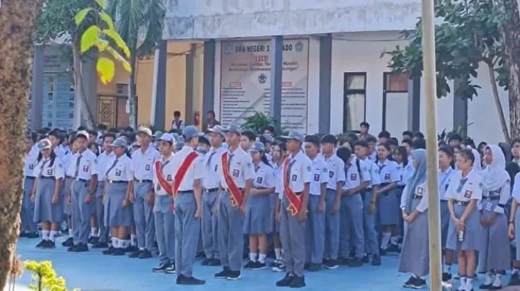 Moment HUT ke- 59 Tahun SMAN 3 Manado
