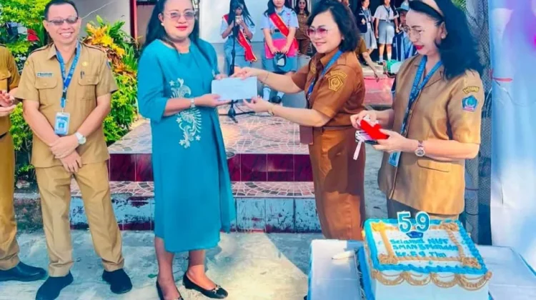 Moment HUT ke- 59 Tahun SMAN 3 Manado