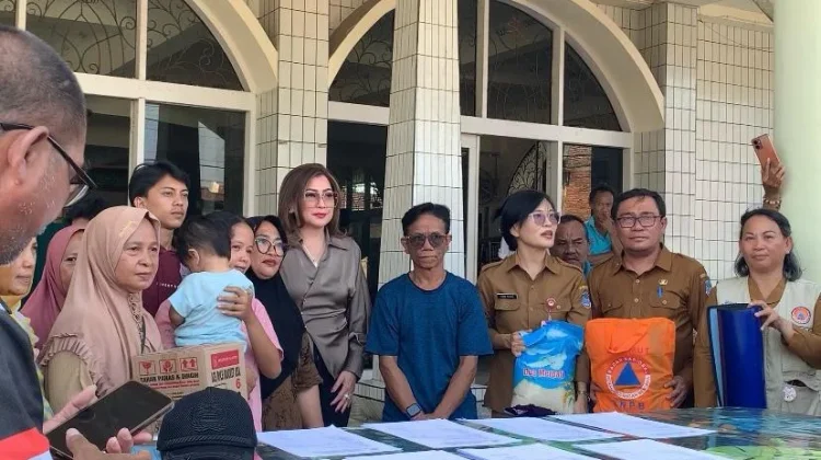 Pemkot Manado Salurkan Bantuan Bagi Korban Kebakaran Ternate Baru
