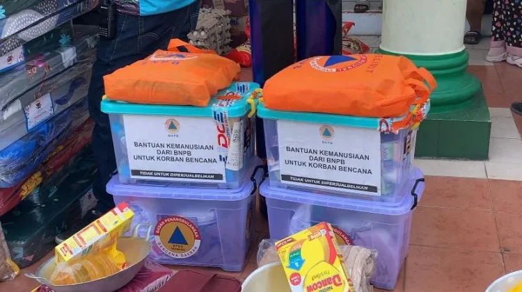 Pemkot Manado Salurkan Bantuan Bagi Korban Kebakaran Ternate Baru