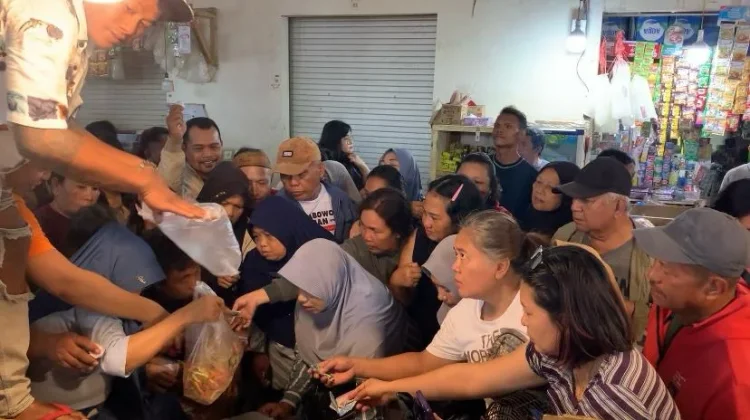 Cabai Bantuan dari Probolinggo di Pasar Bersehati Diserbu Warga