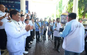 Sulawesi Utara Sambut Piala Bergilir Presiden,  Juara Umum Pesparawi XIV