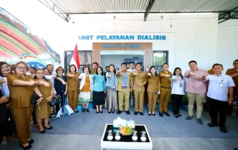 Peresmian Unit Hemodialisis RSUD Manembo nembo Bitung