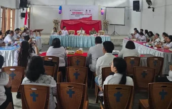 Bahas Isu Strategis, Kecamatan Dimembe Gelar Rakor