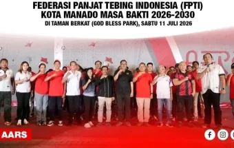 Moment Pelantikan Pengurus FPTI Manado