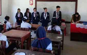 Pelaksanaan MPLS Ramah 2026 di SMP N 1 Airmadidi