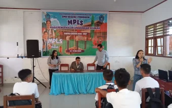 Moment Penutupan MPLS SMKN 1 Tomohon 2026