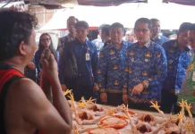 Moment Sidak Pasar Pemkot Bitung