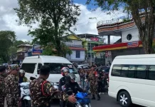 Sinergi Banser dan Panji Yosua Kawal Selebrasi Paskah dan 100 Tahun Pemuda GMIM