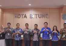 Moment Kerjasama BPS dan Pemkot Bitung