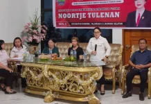 Anggota DPRD Minut Noortje Tulenan Reses di Tatelu Rondor