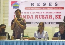 Ifondah Nusah Reses di Desa Tumaluntung