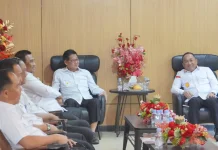 Moment Audiensi Kakanwil Kementrian Hukum di Kota Bitung