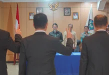 Moment Pelantikan Pejabat Pemkot Bitung 2026
