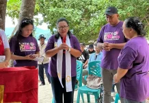 Ibadah Pantai Jemaat GMIM Imanuel Klabat Bersama Jemaat Mitra Resetlemen