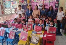 Dukung Program Bunda PAUD Minut, DWP Sasar TK Katolik Kaima
