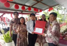 Penamatan Siswa SMPN 7 Manado