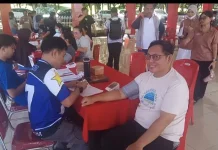 Aksi Donor Darah Pemkab Berkolaborasi Dengan PMI Minut