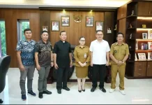 Audiensi Panitia Festival Anak Sinode GMIM ke Pemkab Minahasa
