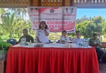 Rapat Koordinasi Kecamatan Kauditan Kabupaten Minut