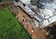 Bakti Sosial dan Karya Bakti Kodim 1302/Minahasa di Masjid Al-Muhajirin Tomohon