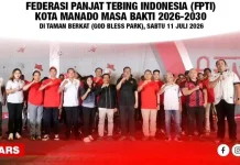 Moment Pelantikan Pengurus FPTI Manado