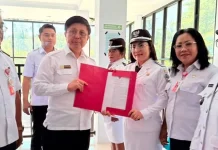Pelantikan Penjabat Hukum Tua Wanua Kaima
