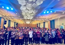 Moment Wabup Minahasa di Bimtek Aswakada 2026